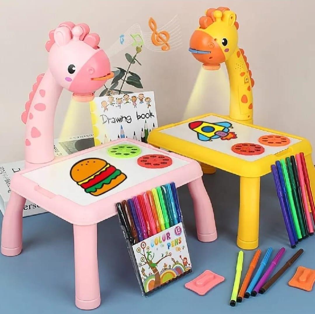 3 in 1 LED Projector Drawing Table Toy for Kids