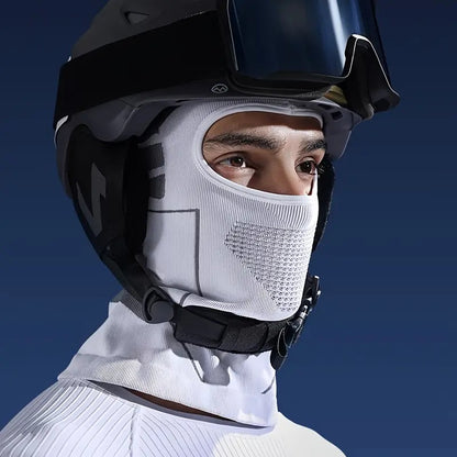 Autumn Winter Warm Balaclava Hat For Men's And Women's, Elastic Breathable Motorcycle Full Face Mask Suitable For Outdoor Sports Hiking Fishing Running Cycling