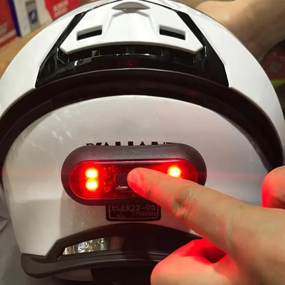 Kihous cycle Lamps LED Safety Rear Lamp Motorcycle Helmet light