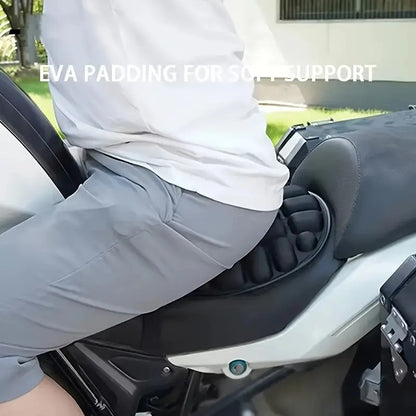 Enhanced 3D Comfort Gel Cushion Designed for Improved Seating with Air Shock Absorption - Soft, Non-Slip, Comfortable, Durable, And Resistant to High Temperatures, Making It a Universal Seat Cushion for Motorcycles And Electric Vehicles