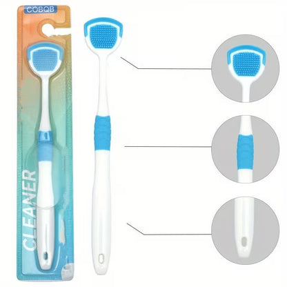 1Pc Tongue Cleaner Scraper - Unscented Oral Hygiene Tool for Fresh Breath and Improved Taste
