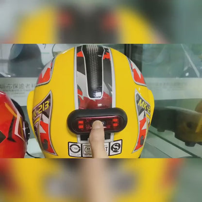 Kihous cycle Lamps LED Safety Rear Lamp Motorcycle Helmet light